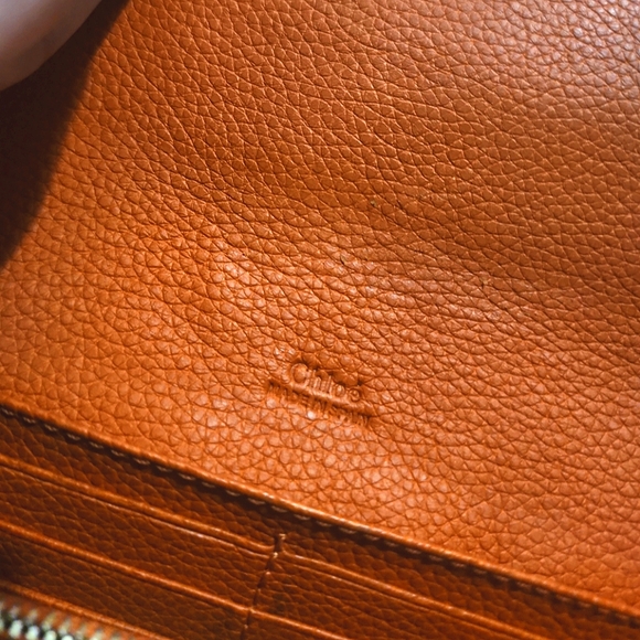 Chloe Paraty Leather Long Bifold Wallet - Picture 5 of 5